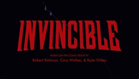 Image result for Invincible Title Card