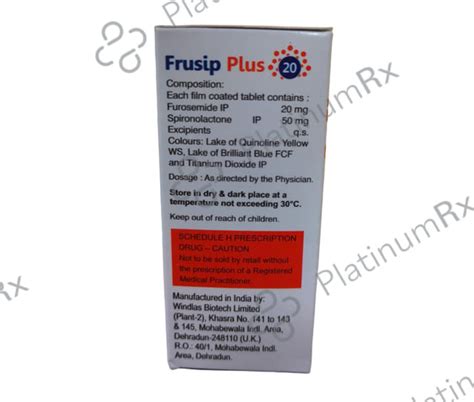 Lasilactone 20/50mg Tablet 10s: View Uses, Side Effects, Price and ...
