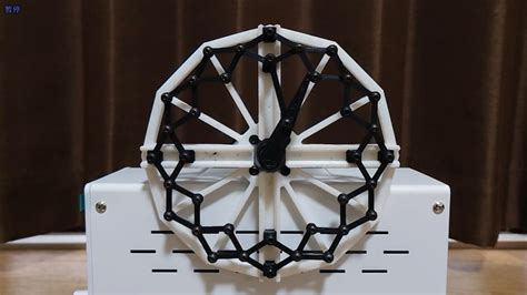 【3D打印】圆形伸缩连杆机构3D打印图纸 STL格式_SolidWorks-仿真秀干货文章