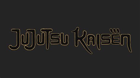 STL file jujutsu kaisen LOGO 👨‍🎨・3D printing design to download・Cults
