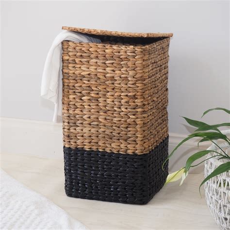 Black laundry basket online