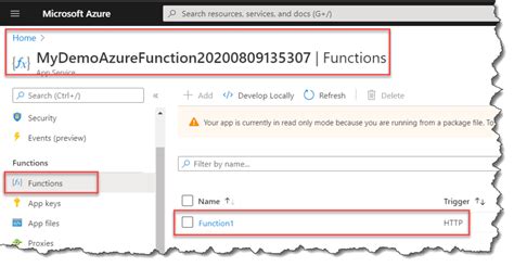 Deploy Azure Function Visual Studio Code 的图像结果