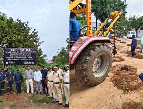 HYDRAA recovers ₹111 crore government land in Ranga Reddy – Hyderabad Mail