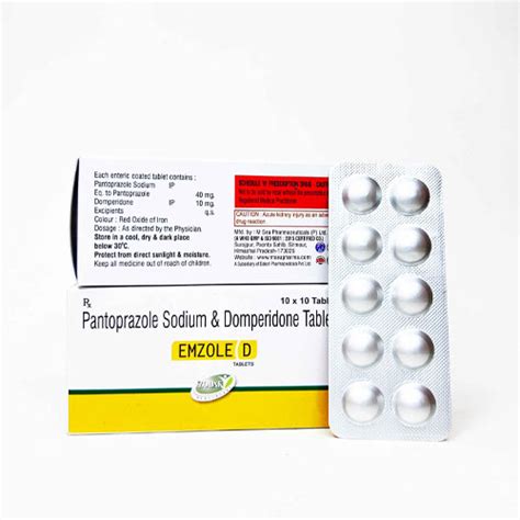 EMZOLE-D Tablets Daksh Pharmaceuticals Pvt. Ltd.