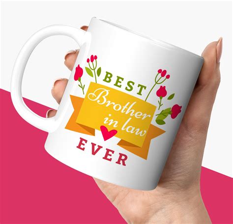 Buy NH10 DESIGNS Best Brother in law Ever Printed White Family Name ...