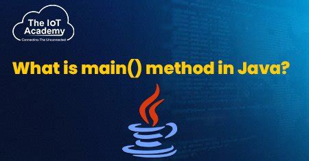 Image result for Java Main Methode