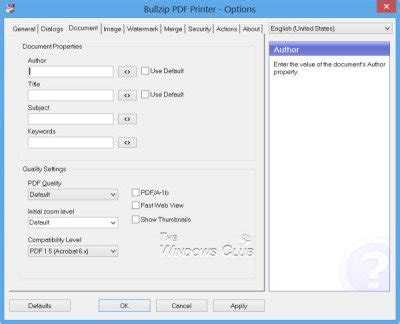 Image result for Bullzip PDF Printer Review