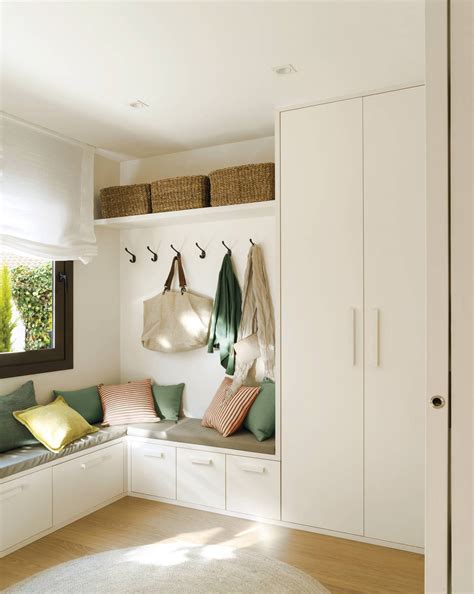 6 armarios para la entrada o recibidor con planos y medidas