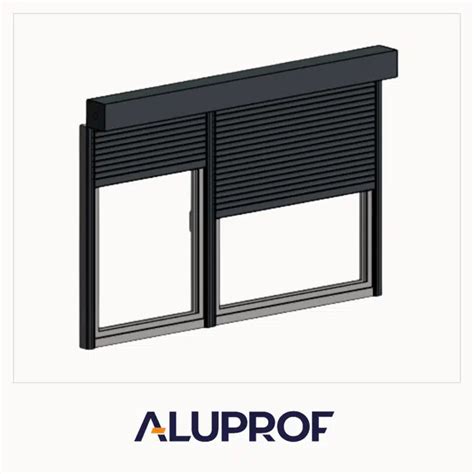 BIM objects - Free download! SP Flush-mounted Roller Shutter System ...