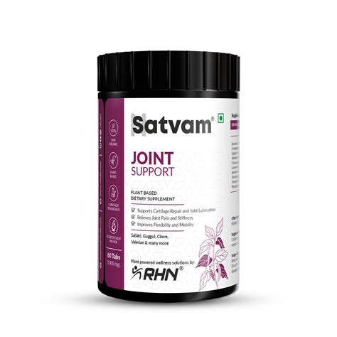 Joint Support Supplement - Buy Joint Tablets Online in India – Satvam ...