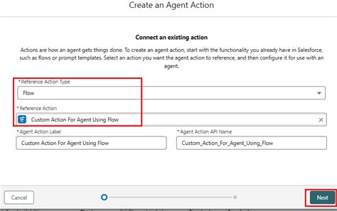 Custom Agent Using Flows in Salesforce 的图像结果