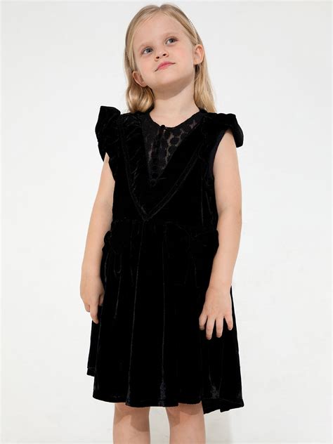 Robe de soirée noire unie mignonne et élégante – Cherry Crumble California