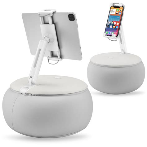 AboveTEK Tablet Pillow Holder for Bed, Hands Free 360° Swivel Phone ...