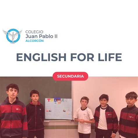 English For Life: desarrollo competencial y trabajo colaborativo en ...