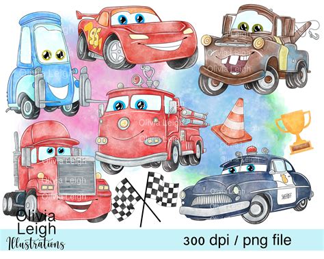 Cartoon Clipart Cars
