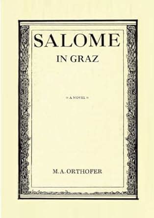 Buy Salome in Graz Book Online at Low Prices in India | Salome in Graz ...