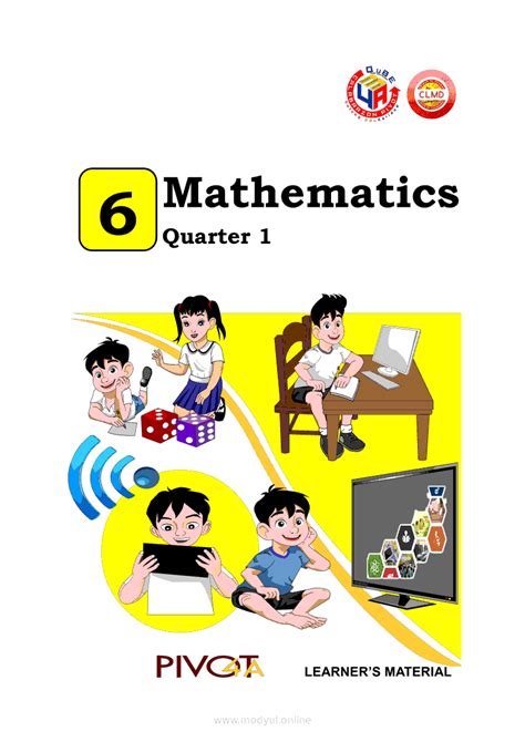 Image result for Examples of Module for Grade 6