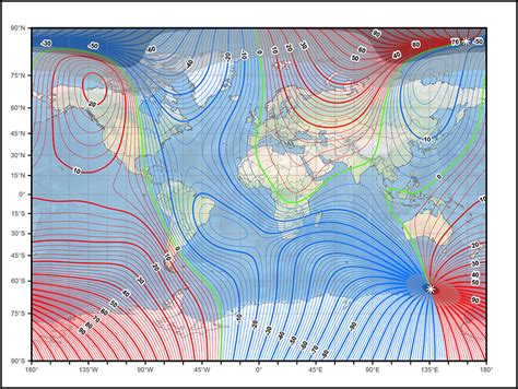 Image result for Current Magnetic Declination Map