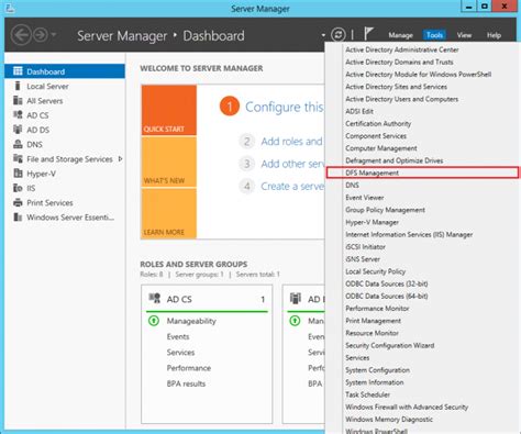 Windows Distributed File System 的图像结果