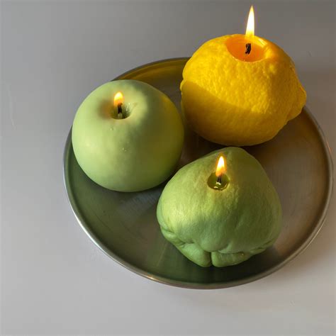 Citrus & Orchard Bounty Candles - 3 Pack | Scented soy wax, Fruit ...