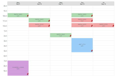 Math Timetable 的图像结果