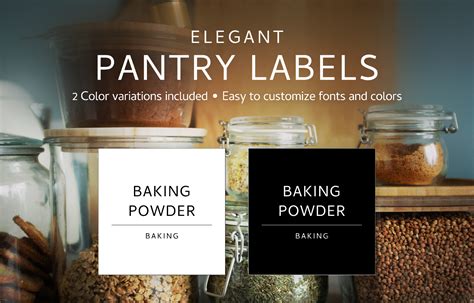 Image result for Pantry Labels