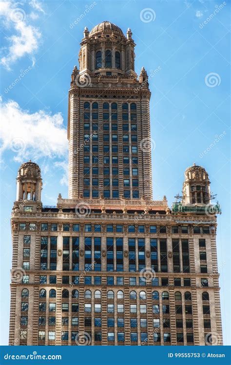35 East Wacker drive editorial stock photo. Image of loop - 99555753