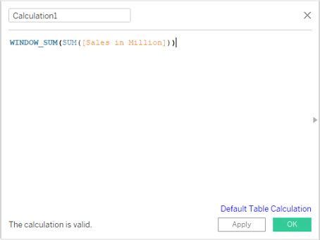 Image result for Tableau Window Functions