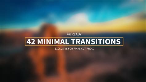 Transitions for Final Cut Pro