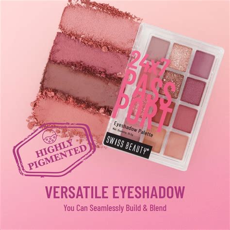 Swiss Beauty 24/7 Passport Eyeshadow Palette - RUBNIC