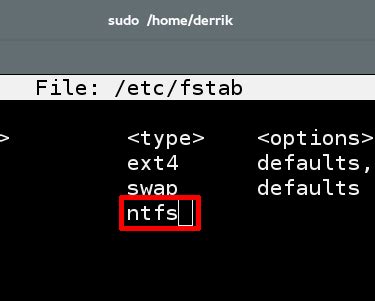 Image result for fstab Mount Options