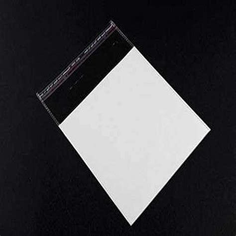 ADITYA BOPP 4x6 Self Adhesive White Background Plastic/Polythene BOPP ...