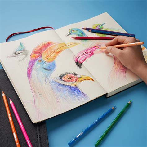 colored pencil sketchbook