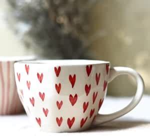 Buy Nikaanch Creations Handpainted Sweetheart Heart Shaped Ceramic ...