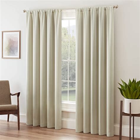 Buy Eclipse Tricia Rod Pocket Blackout Thermapanel, 84-Inch, Stone ...