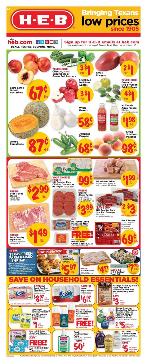 Heb Store Weekly Ad