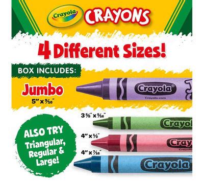 Crayola Jumbo Crayons 16 Count – Krazy Caterpillar