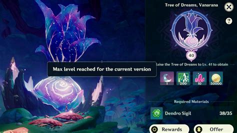 Version max level for Tree of dreams ? Genshin Impact | HoYoLAB