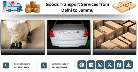 Top Goods Transport Charges from Delhi to Jammu - TheTransporter