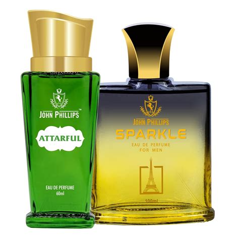 Buy John Phillips Men & Women ATTARFUL & SPARKLE | Long Lasting | Combo ...
