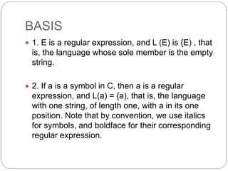 Image result for Regex in Compiler Design