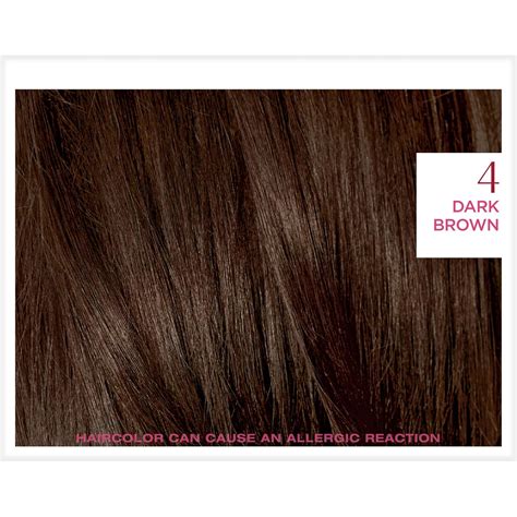 Buy L'Oreal Paris Excellence Creme Permanent Hair Color, 4 Dark Brown ...