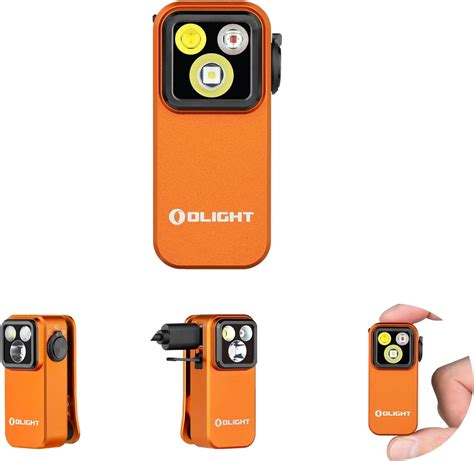 Amazon.com: OLIGHT Oclip Pro EDC Flashlight Clip-on Light, Rechargeable ...