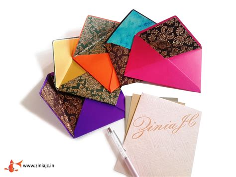 ZINIA JC : Damask Envelopes & Note Cards - Personalized Stationery For ...