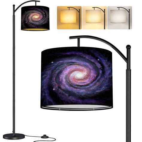 Arc Floor Lamp Spiral galaxy Milky Way Tall Modern Standing Lamp LED ...