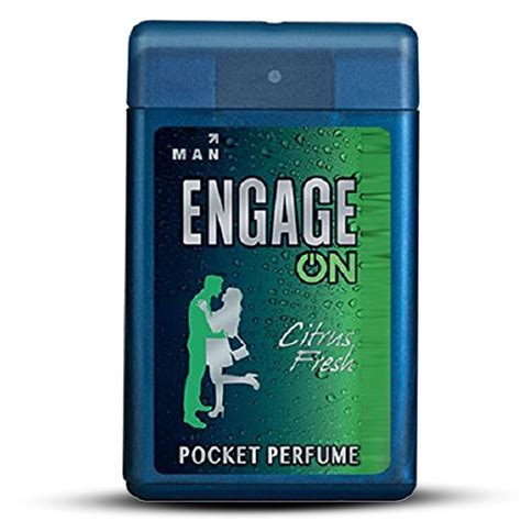 Engage ON Citrus Fresh Pocket Perfume, 18.4 ml : Amazon.in: Fashion