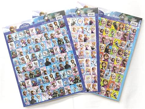 Buy [Disney] Ana and the snow Queen die-cut sticker set 1 each of 4 ...