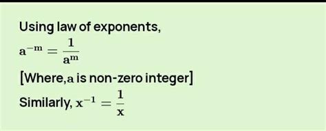 if x be any non integer, then 2-¹ is equal - Brainly.in