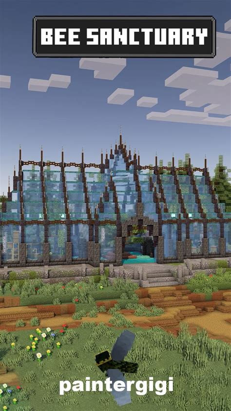 Image result for Bee Sanctuary Minecraft Tutorial