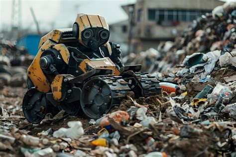 Image result for Garbage Robot